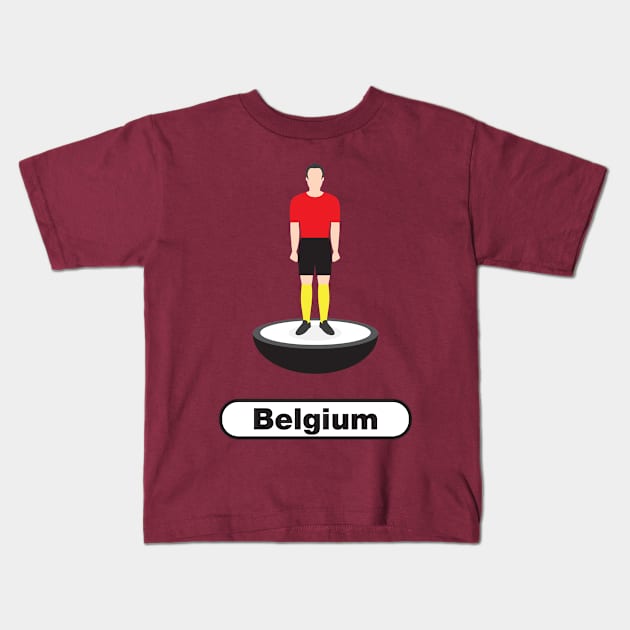 Belgium Football Kids T-Shirt by StarIconsFooty